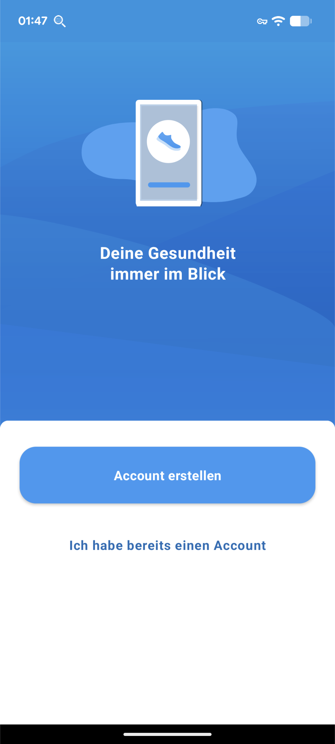 Accountregistrierung - Accountregistrierung oder Login