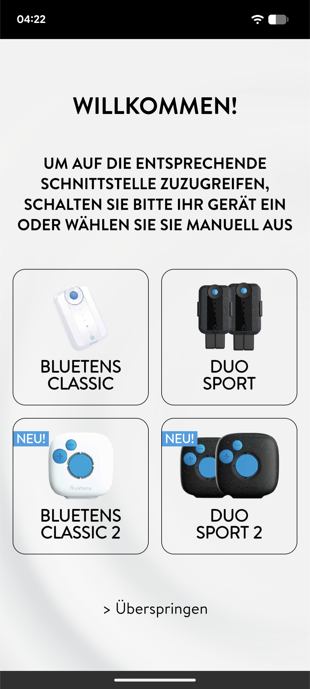 Einrichtung - Auswahl der Hardware