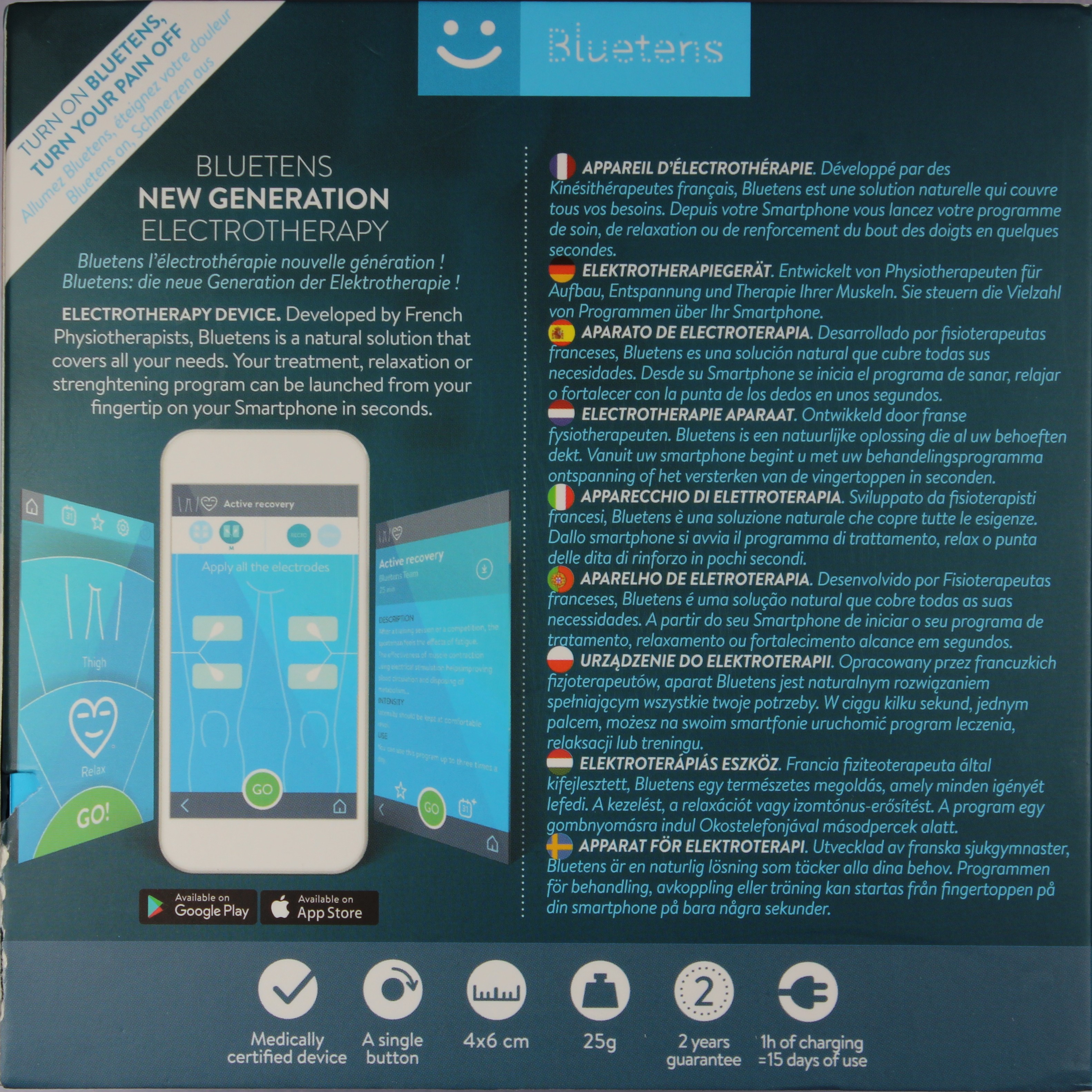 Rückseite - Verpackung