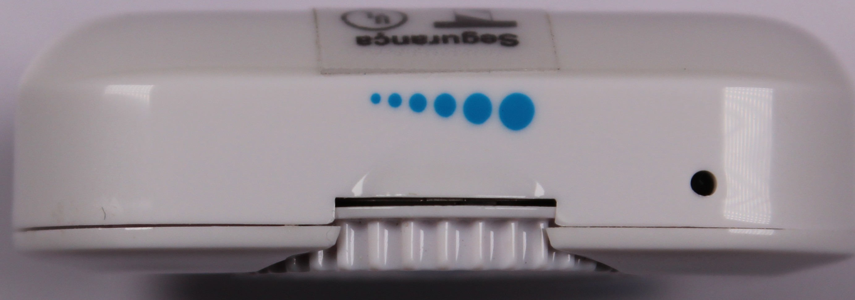 Obere Seite - Gerät - Intensitätsregler